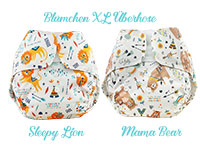 Blümchen XL Überhosen