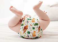 Blümchen OneSize Überhosen