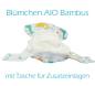 Preview: Blümchen All-in-One Bambus OneSize Druckknopf (3,5-15kg) Wildlife Edition