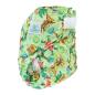 Preview: Blümchen OneSize Überhose PUL Kletter Wasserfarben Kollektion
