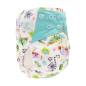 Preview: Blümchen All-in-One Bambus OneSize Druckknopf (3,5-15kg) Wildlife Edition