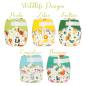 Preview: Blümchen All-in-One Bambus OneSize Kletter (3,5-15kg) Wildlife Edition