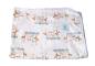 Preview: Blümchen wasserdichte Wickelunterlage PUL Cozy Designs (recycled Polyester)