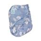 Preview: Blümchen diaper cover OneSize PUL Snaps Harmony Designs (recycled PES)