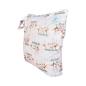 Preview: Blümchen wasserdichter Faltbodensack PUL LAKESIDE Größe M - recycled PES