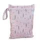 Preview: Blümchen wasserdichter Sack Wetbag PUL Cozy - recycled PES