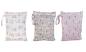 Preview: Blümchen wasserdichter Sack Wetbag PUL Cozy - recycled PES