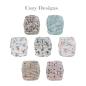 Preview: Blümchen All-in-One Bamboo OneSize Snap (3,5-15kg) Cozy Designs (without core)