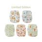 Preview: Blümchen All-in-One Bambus OneSize Drucki (3,5-15kg) limited Edition (ohne Saugkern)