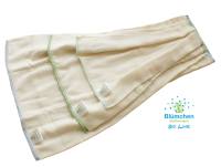 Blümchen Prefold 6 Stück BioBaumwolle Twill Größe L
