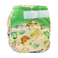 Blümchen All-in-One Bamboo OneSize Hook and Loop (3,5-15kg) watercolor Edition