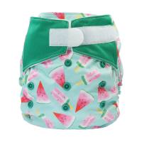 Blümchen All-in-One Bamboo OneSize Hook and Loop (3,5-15kg) watercolor Edition