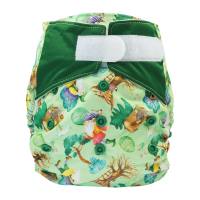 Blümchen All-in-One Bamboo OneSize Hook and Loop (3,5-15kg) watercolor Edition
