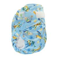 Blümchen Premium Taschenwindel Shell Klett Wasserfarben Kollektion (3-16kg) Made in Turkey