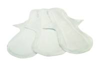 Blümchen waterproof butterfly pads Hemp/ Panty liners 3pcs. (Made in Turkey) - MEDIUM