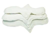 Blümchen waterproof butterfly pads Hemp/ Panty liners 3pcs. (Made in Turkey) - MEDIUM