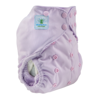 Blümchen diaper cover OneSize PUL YKK Snaps (Made in Turkey) PURPLE