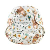 Blümchen diaper cover XL PUL Snaps Fantasy Edition