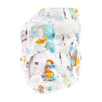 Blümchen PUL Taschenwindel Shell Klett Fantasy 2 (3-16kg)