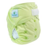Blümchen All-in-One Bambus OneSize Kletter (3,5-15kg) unifarben (Made in Turkey)