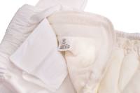 Blümchen Adult/ Junior 2in1 incontinence pant white - LARGE
