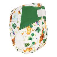 Blümchen All-in-One Bambus OneSize Kletter (3,5-15kg) Wildlife Edition