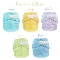 Blümchen All-in-One Bamboo OneSize Hook and Loop (3,5-15kg) pastels (Made in Turkey)