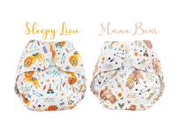 Blümchen diaper cover XL PUL Hook and Loop Fantasy (Made in Turkey)