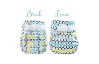 Blümchen diaper cover newborn Geometric Designs (3-6kg) Made in Turkey