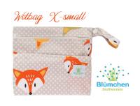 Blümchen PUL Tasche für Slipeinlagen XS FunnyFox