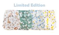 Blümchen diaper cover OneSize PUL Snap limited Edition 2023