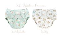 Blümchen diaper cover XL PUL Hook and Loop COZY (Made in Turkey)