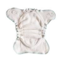 Blümchen NEWBORN Kuschelwindel 5 Stück BioBaumwolle  mit Rüsche (2-4kg)