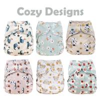 Blümchen OneSize Überhose PUL Druckis Cozy Designs