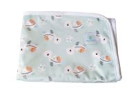 Blümchen wasserdichte Wickelunterlage PUL Cozy Designs (recycled Polyester)
