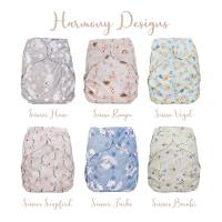 Blümchen 2in1 OneSize ECO Shell Drucki Harmony (3-16kg) - recycled PES