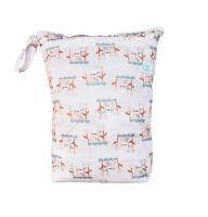 Blümchen wasserdichter Faltbodensack PUL LAKESIDE Größe L - recycled PES