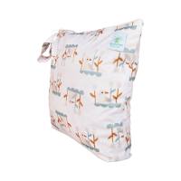 Blümchen wasserdichter Faltbodensack PUL LAKESIDE Größe M - recycled PES