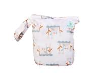 Blümchen wasserdichter Faltbodensack PUL LAKESIDE Größe S - recycled PES