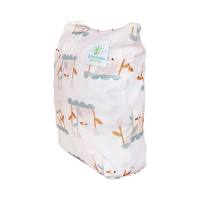 Blümchen wasserdichter Faltbodensack PUL LAKESIDE Größe S - recycled PES