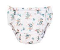 Blümchen diaper cover XL PUL Snaps COZY DESIGNS - recycled Polyester