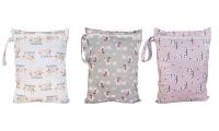 Blümchen wasserdichter Sack Wetbag PUL Cozy - recycled PES