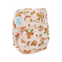 Preview: Blümchen All-in-One Bambus OneSize Drucki (3,5-15kg) limited Edition (ohne Saugkern)