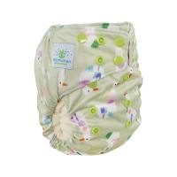 Blümchen All-in-One Bambus OneSize Drucki (3,5-15kg) limited Edition (ohne Saugkern)