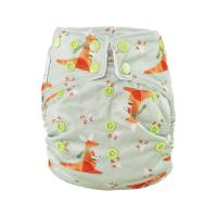 Blümchen All-in-One Bambus OneSize Drucki (3,5-15kg) limited Edition (ohne Saugkern)