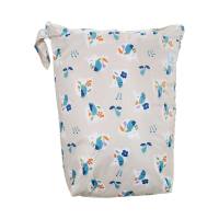 Preview: Blümchen wasserdichter Faltbodensack PUL limited Edition Größe L - recycled PES