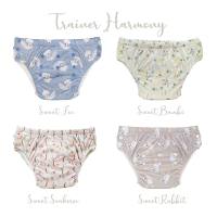 Blümchen Trainerhöschen POCKET Bambus HARMONY (3-5 Jahre) - recycled PES