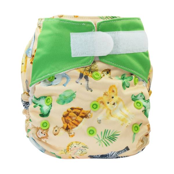 Blümchen All-in-One Bamboo OneSize Hook and Loop (3,5-15kg) watercolor Edition