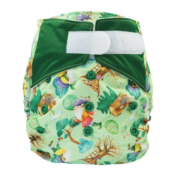 Blümchen All-in-One Bamboo OneSize Hook and Loop (3,5-15kg) watercolor Edition
