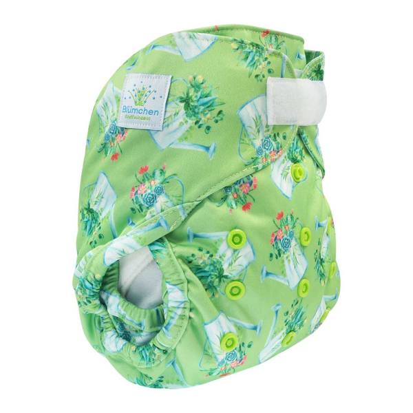 Blümchen OneSize Überhose PUL Kletter Wasserfarben Kollektion